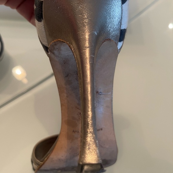 Zebra print Manolo Blahnik heels - Picture 13 of 16